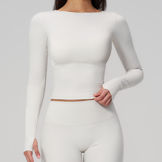 The Motion Long Sleeve – Cropped Training Top